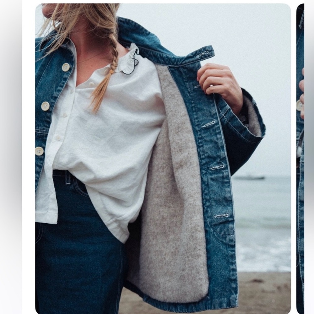 ISO Rudy Jude Big Jean Jacket with Shetland lining